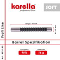 Karella těla šipek Profi Line PLS-03 16g