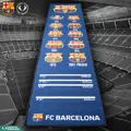 Carpet Dart Mat FC Barcelona Retro Crest BARÇA