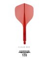 Condor Axe 120 trojkřídlé letky Clear Red Standard