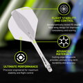 Winmau letky Fusion Clear No.2