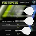 Winmau letky Fusion Clear No.6