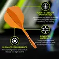 Winmau letky Fusion Orange No.6