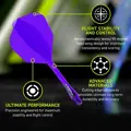 Winmau letky Fusion Purple No.6