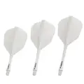 Winmau letky Fusion Solid White No.6