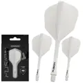 Winmau letky Fusion Solid White No.6