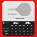 Target letky K-Shift White No.6