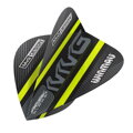 Winmau letky Prism Alpha MVG Black & Green Kite