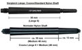 Cosmo násadky Fit Shaft Carbon Spinning Normal 4ks