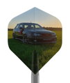 Personalised Flights No.2 | Image or Text | Two Sided | 12 Sad