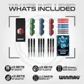 Winmau šipky Rookie Brass Muti Pack soft 20g