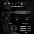 Mission šipky Arkitekt soft 19g