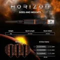 Mission šipky Horizon soft 18g