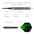 Mission šipky Martin Lukeman soft 20g