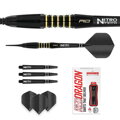 Red Dragon šipky Clarion Black soft 20g