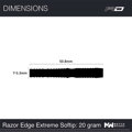 Red Dragon šipky Razor Edge Extreme soft 20g