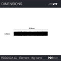 Red Dragon šipky Jonny Clayton Element soft 20g