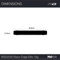 Red Dragon šipky Razor Edge Elite soft 20g