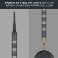 Target šipky Rob Cross 95K soft 18g