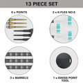 Target šipky Rob Cross 95K soft 18g