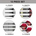 Target šipky Stephen Bunting G5 Void soft 18g