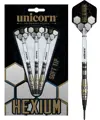 Unicorn šipky Hexium Style 1 Black soft 22g