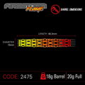 Winmau šipky Firestorm Flame Tapered soft 20g