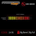 Winmau šipky Firestorm Flame Paralel soft 20g