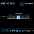 Winmau šipky Galactics soft 20g
