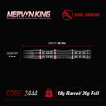 Winmau šipky Mervyn King SE soft 20g