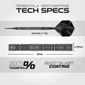 Winmau šipky MvG Signature soft 20g