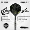 Winmau šipky MvG Signature soft 20g