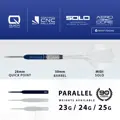 Harrows šipky Geo 01 Parallel QuickPoint steel 24g