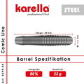 Karella šipky Comic Line CL-4 steel 23g