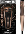 Mission šipky Connor Scutt V2 Bronze PVD steel 22g