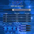 Mission šipky ION steel 30g