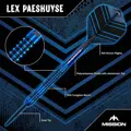 Mission šipky Lex Paeshuyse steel 22g