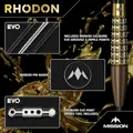 Mission šipky Rhodon steel 25g