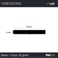 Red Dragon šipky Seren 1 Onyx steel 22g
