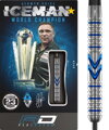 Red Dragon šipky Gerwyn Price Iceman Midnight stee