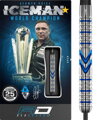 Red Dragon šipky Gerwyn Price Iceman Midnight stee