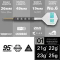 Target šipky Rob Cross 95K SP steel 25g