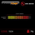 Winmau šipky Firestorm Flame steel 24g