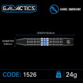 Winmau šipky Galactics steel 24g