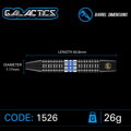 Winmau šipky Galactics steel 26g