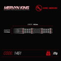 Winmau šipky Mervyn King SE steel 22g