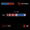 Winmau šipky Wildcats steel 22g