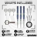Winmau šipky Lunaris Tapered SP steel 24g