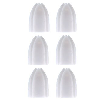 L-Style Shell Lock Rings White