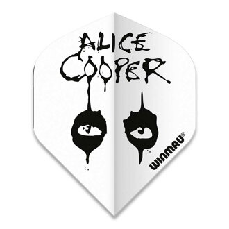 Winmau letky Rock Legends Alice Cooper White