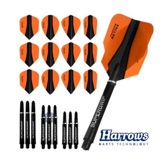 Harrows Retina X Flight and Shaft Combo Kit Orange